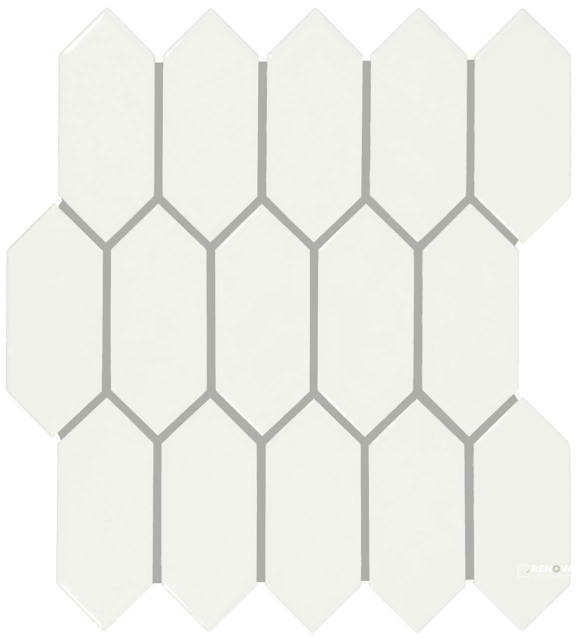 ARTEZEN GLOSSY PICKET MOSAIC 2X5 - 11X12