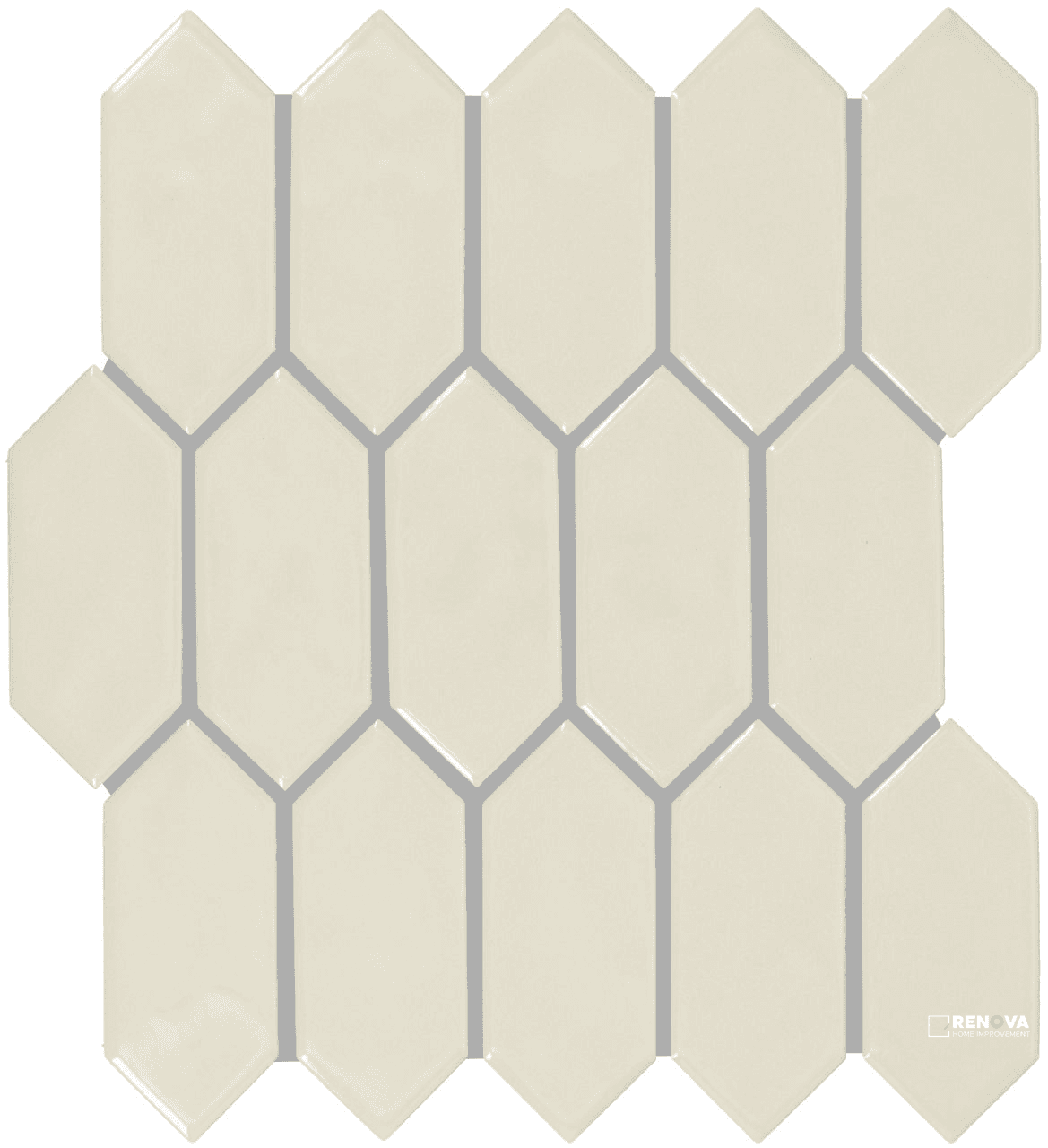 ARTEZEN GLOSSY PICKET MOSAIC 2X5 - 11X12
