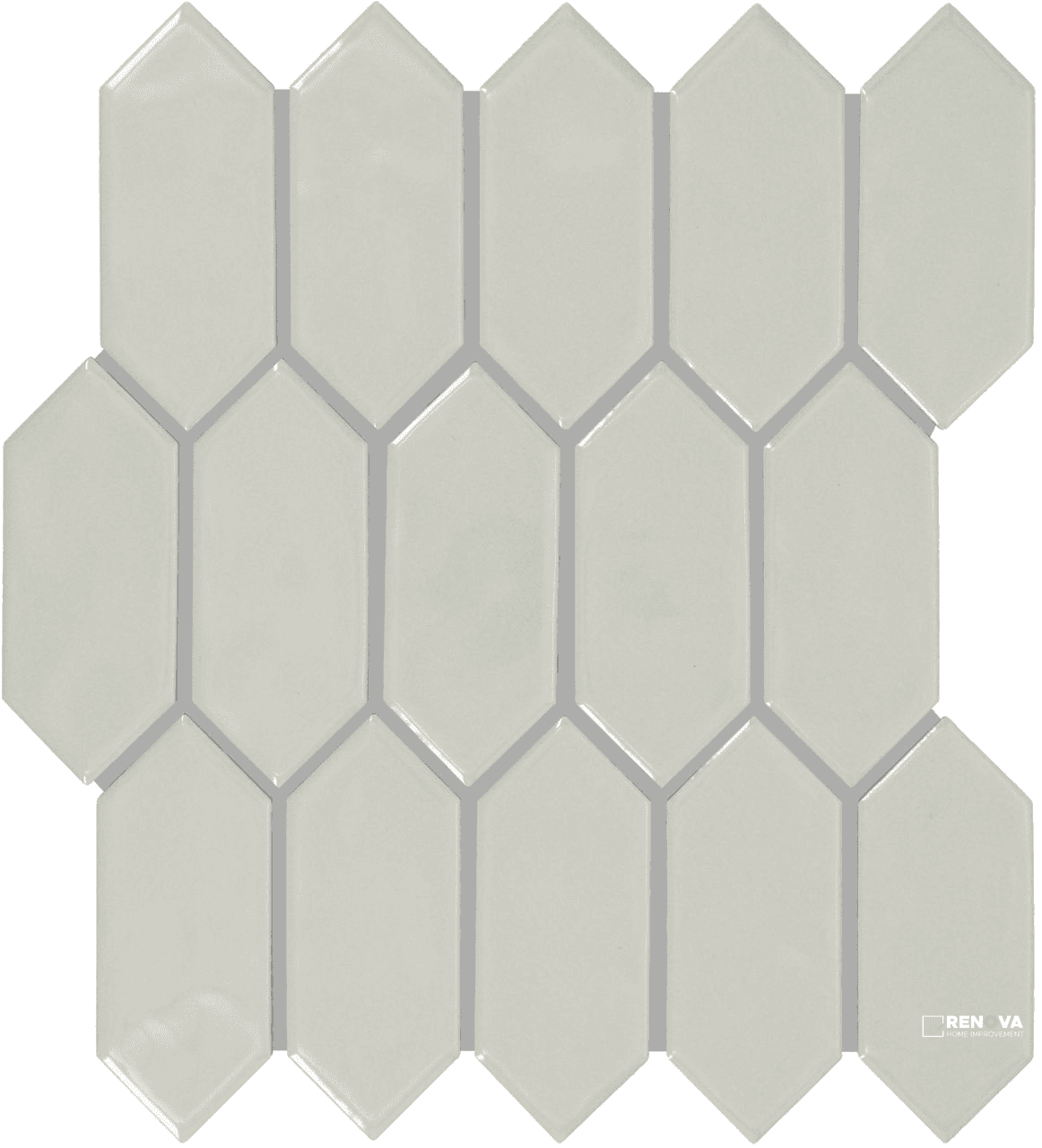 ARTEZEN GLOSSY PICKET MOSAIC 2X5 - 11X12