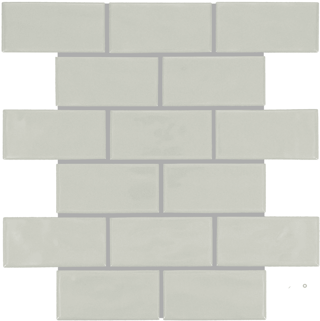ARTEZEN GLOSSY BRICK JOINT MOSAIC 2X4 - 12X12