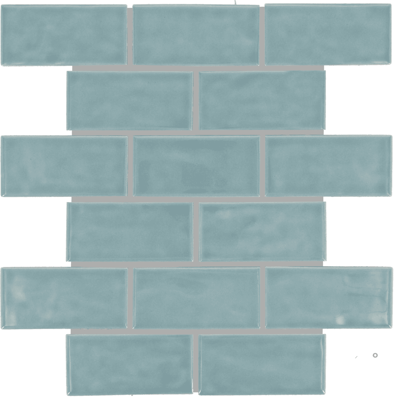 ARTEZEN GLOSSY BRICK JOINT MOSAIC 2X4 - 12X12