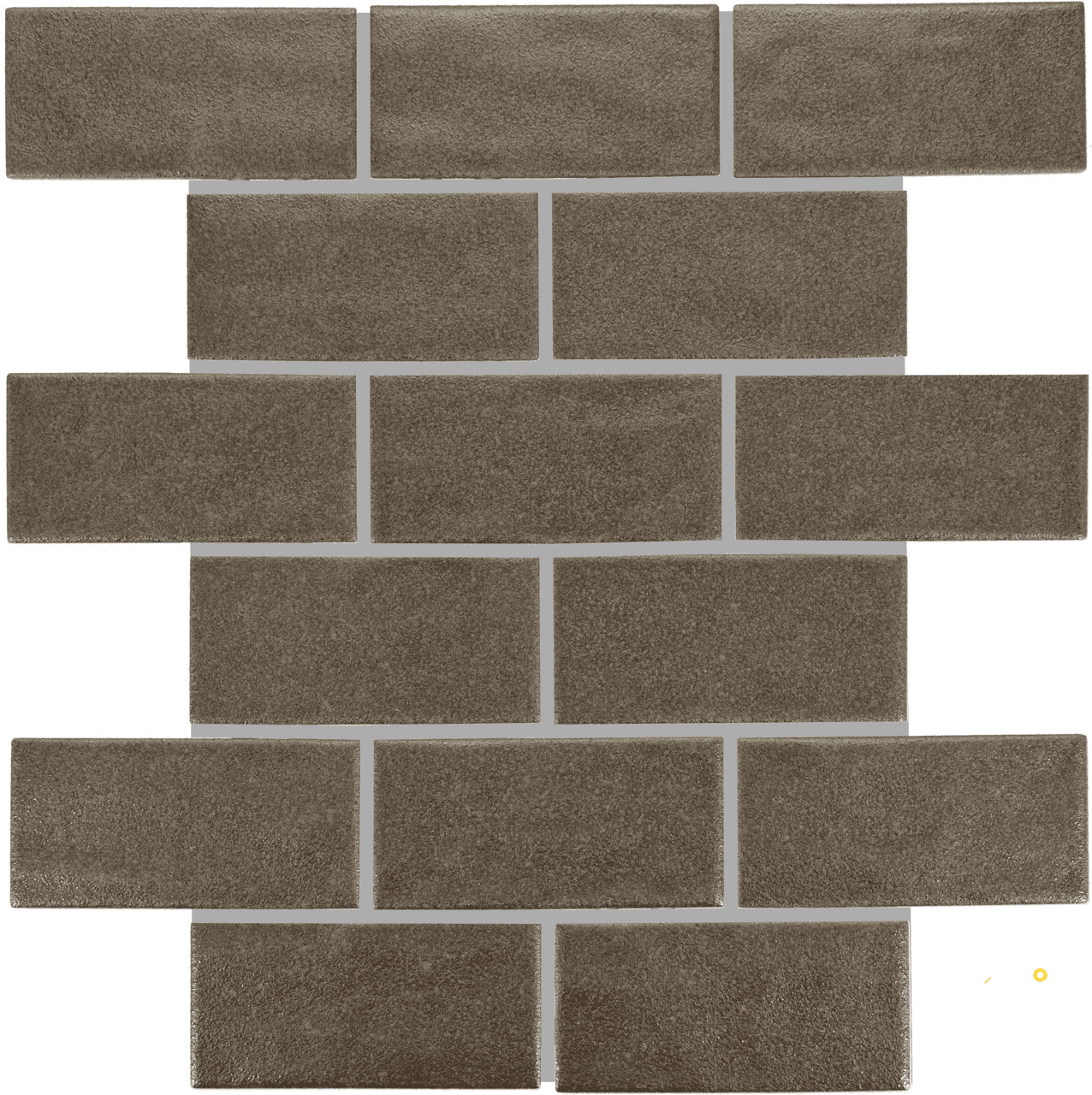 ARTEZEN GLOSSY BRICK JOINT MOSAIC 2X4 - 12X12