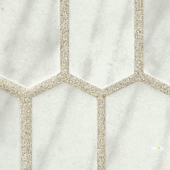 STATUETTE MATTE OVAL MOSAIC 1/2X1 - 12X12