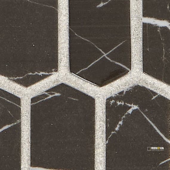 STATUETTE MATTE OVAL MOSAIC 1/2X1 - 12X12