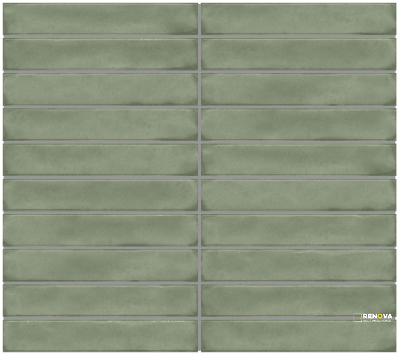 ARTCRAFTED GLOSSY STRAIGHT JOINT MOSAIC 1X6 - 12X10