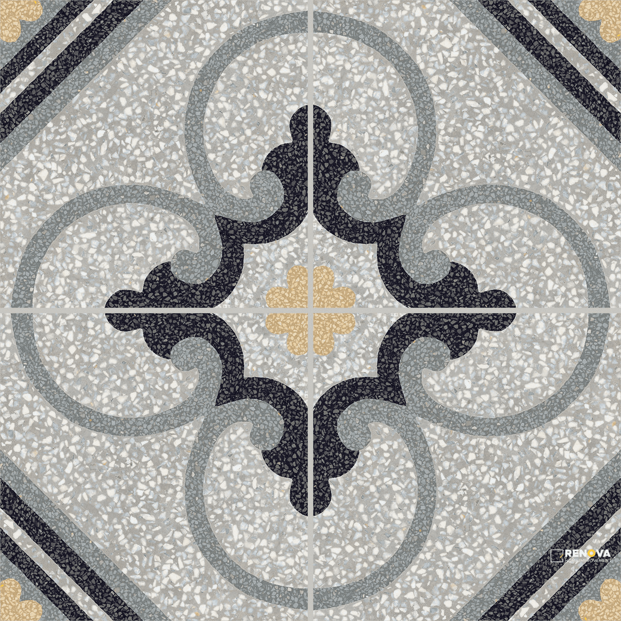 D SEGNI TERRAZZO MATTE FRESCO DECO 8X8