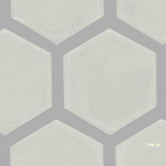 ARTEZEN GLOSSY HEXAGON MOSAIC 1.5" - 12X10