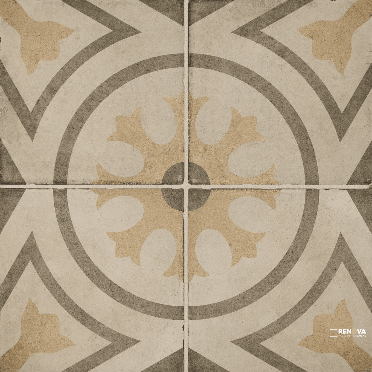 QUARTETTO MATTE CIRCOL DECO 8X8