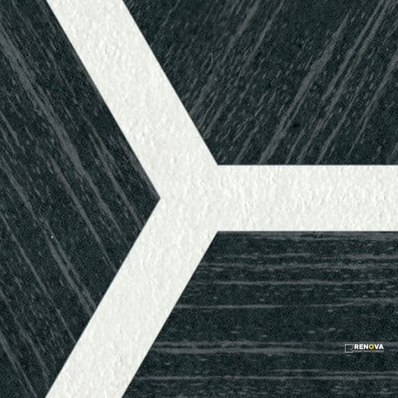BEE HIVE MEDLEY MATTE HEXAGON CUBE NEGATIVE 8-1/2X10 GRP1