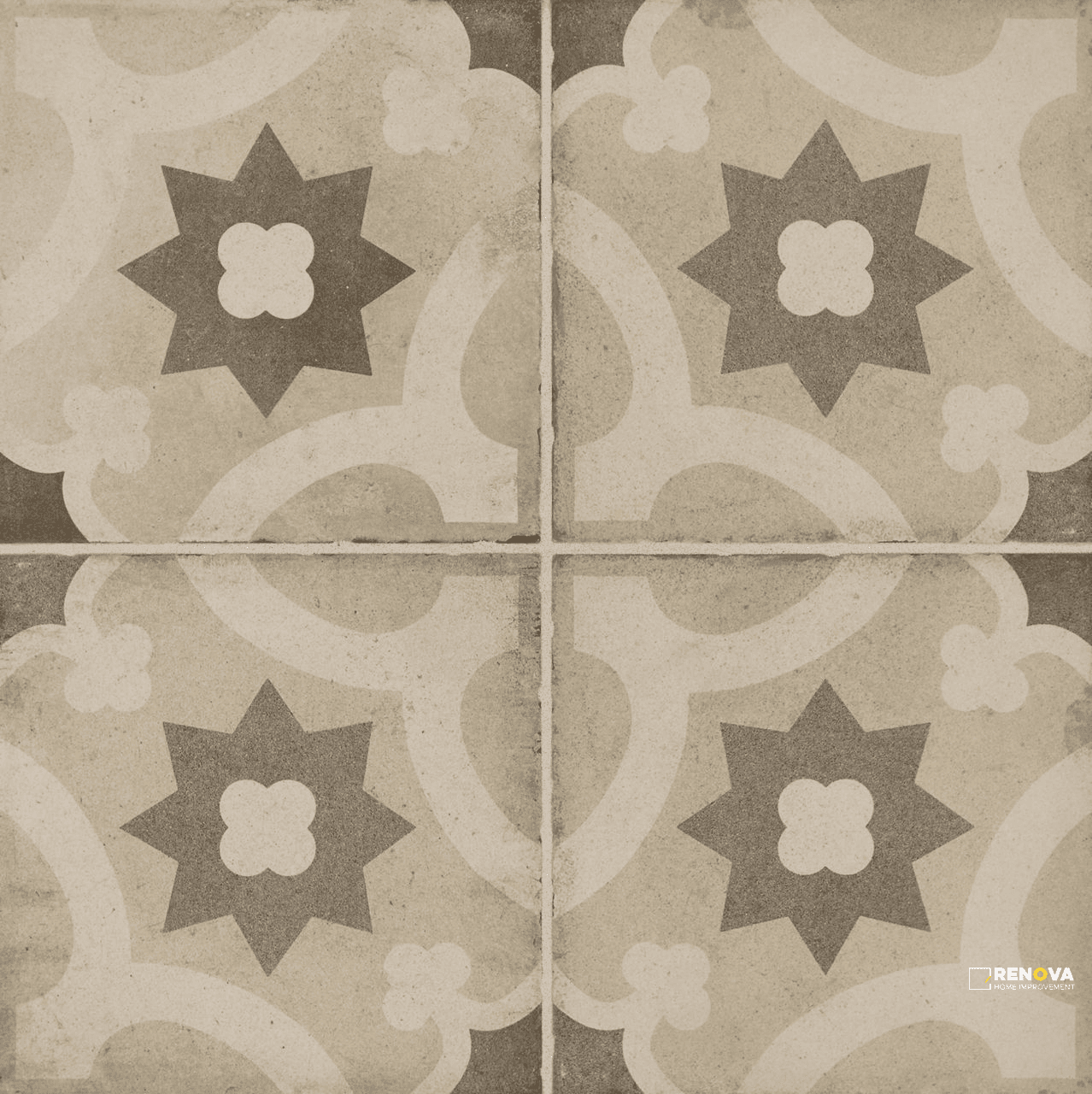 QUARTETTO MATTE SOLE DECO 8X8