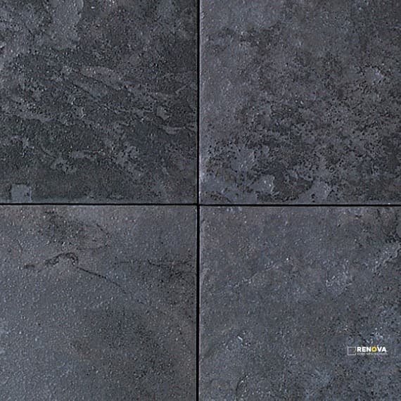 CONTINENTAL SLATE MATTE STRAIGHT JOINT MOSAIC 3X3 - 12X24