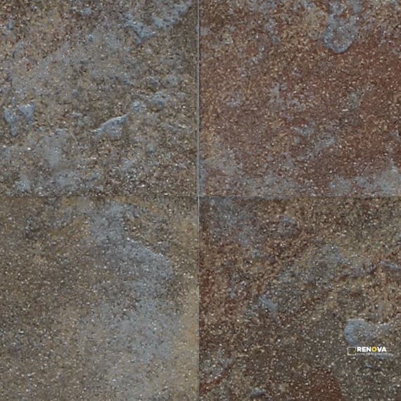 CONTINENTAL SLATE MATTE STRAIGHT JOINT MOSAIC 3X3 - 12X24