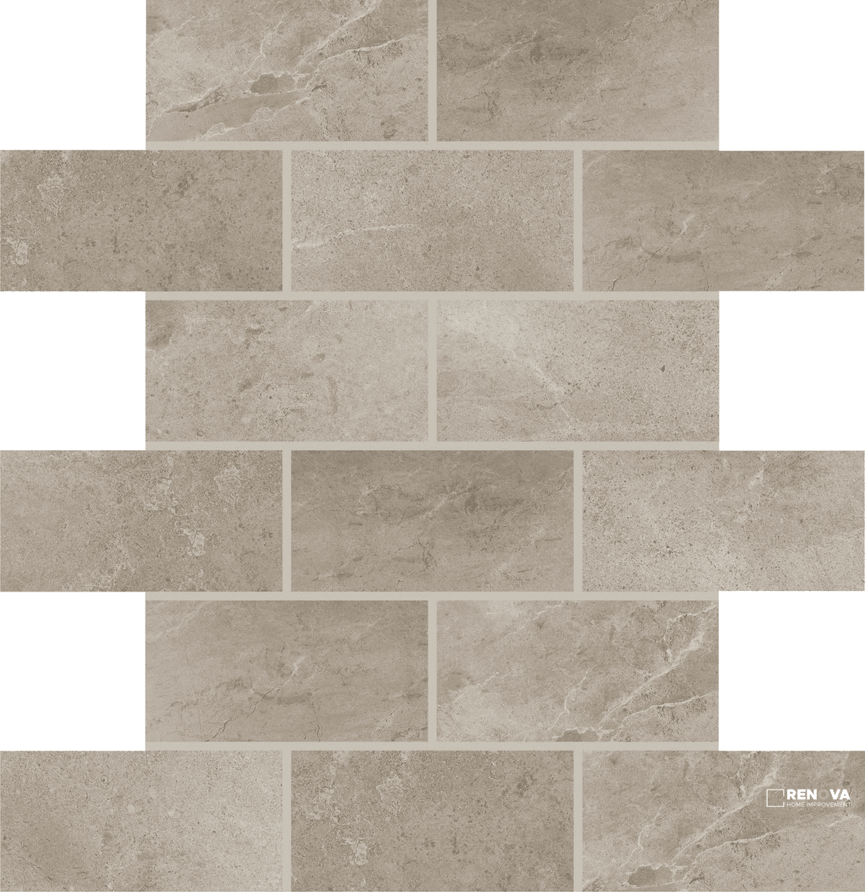 ADVANTAGE MATTE BRICK JOINT MOSAIC 2X4 - 12X12