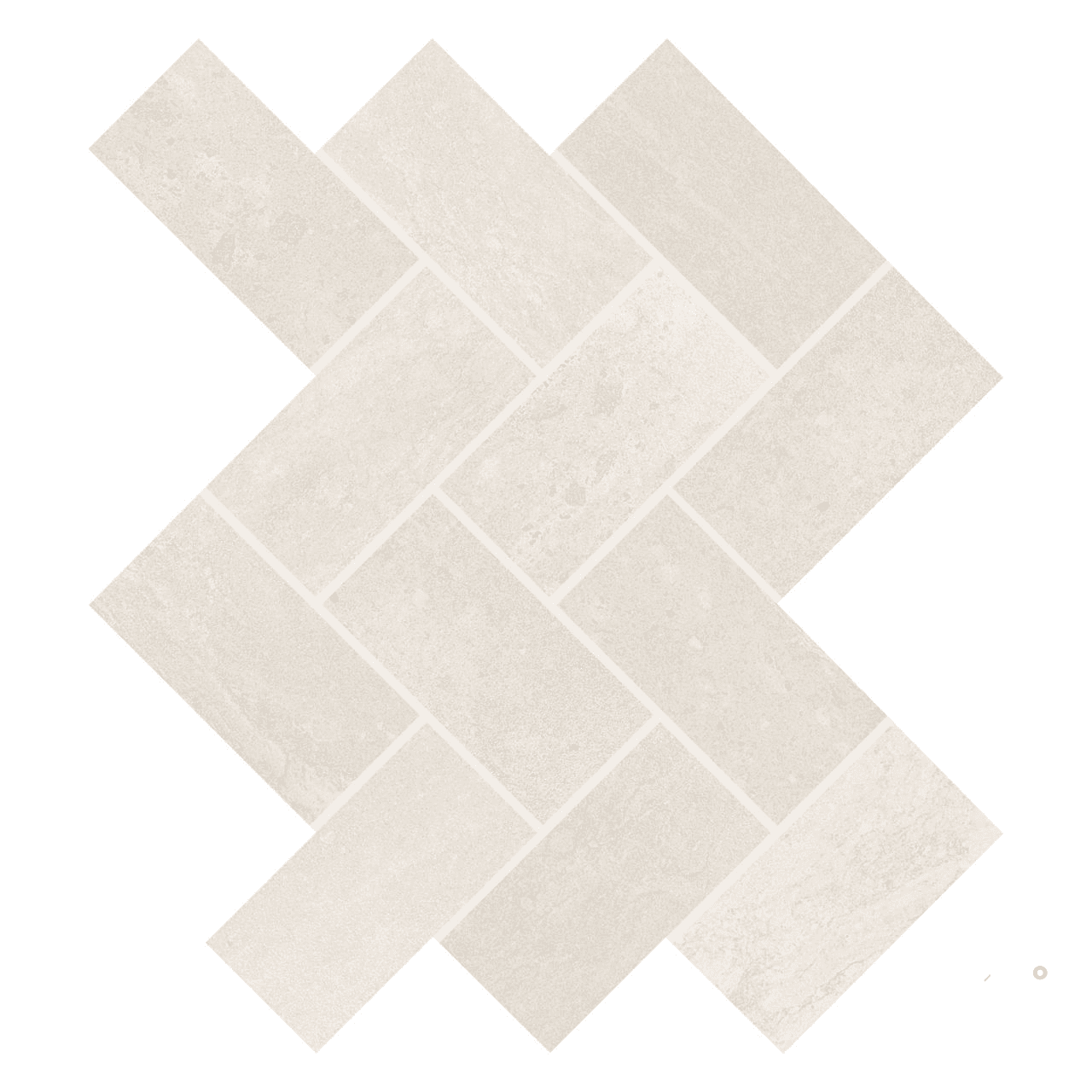 ADVANTAGE MATTE HERRINGBONE MOSAIC 2X4 - 12X14
