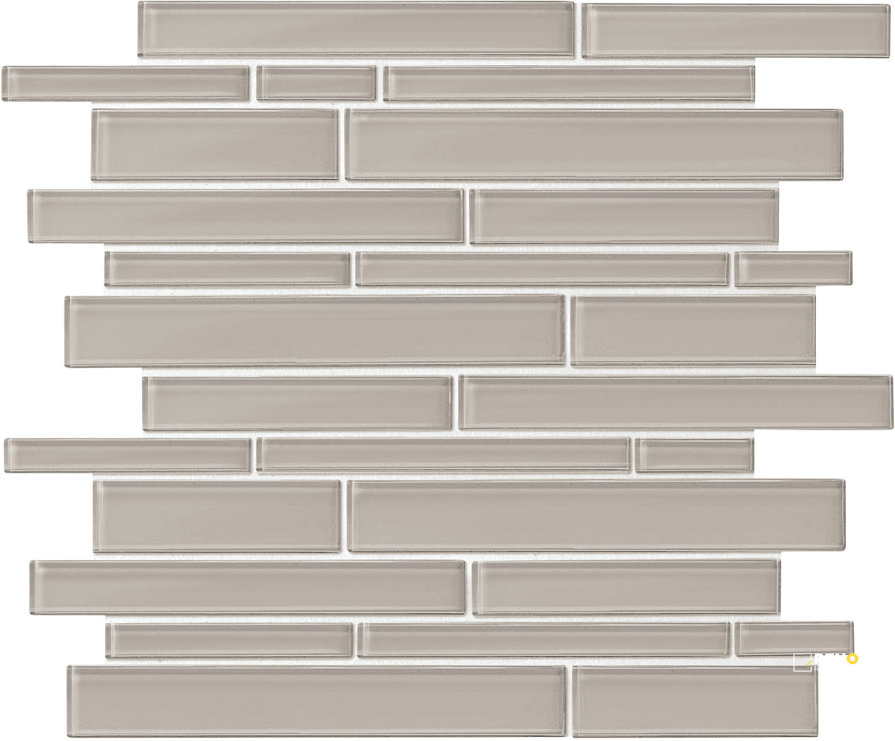 AMITY GLASS RANDOM LINEAR MOSAIC - 11X13