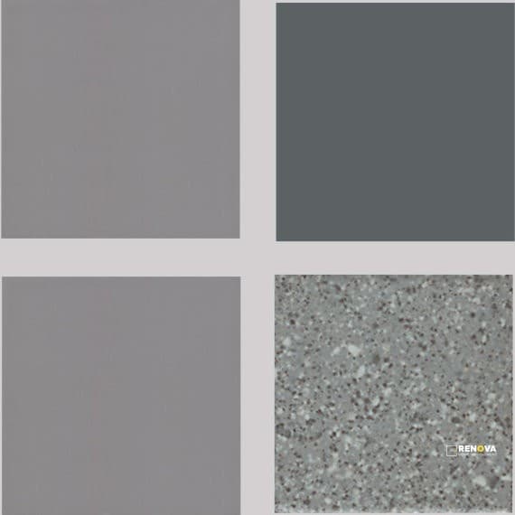UNGLAZED MOSAICS MATTE PATTERN BLEND 1X1 - 12X24