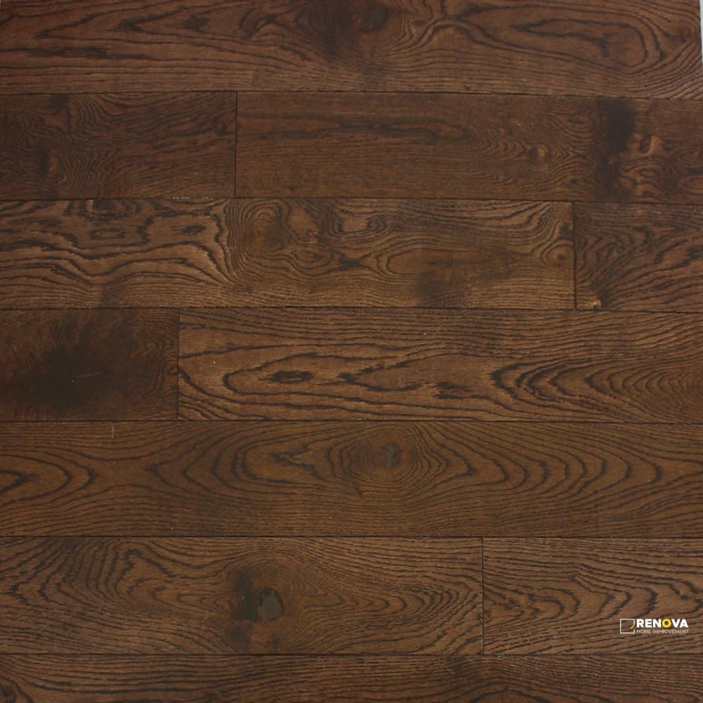 OAK HANDSCRAPED 5" - SOLID - CRESTWOOD