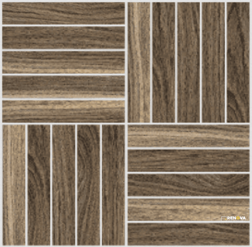 BELIZE PLANK HONED PARQUET MOSAIC 1X6 - 12X12