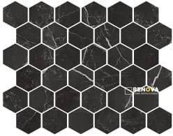 VIENNA HONED HEXAGON MOSAIC 2IN