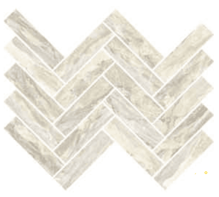 EVOLUTION POLISHED HERRINGBONE MOSAIC 1.5X6 - 12X12
