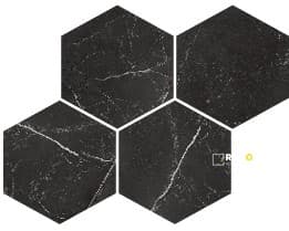 VIENNA POLISHED HEXAGON MOSAIC 6IN