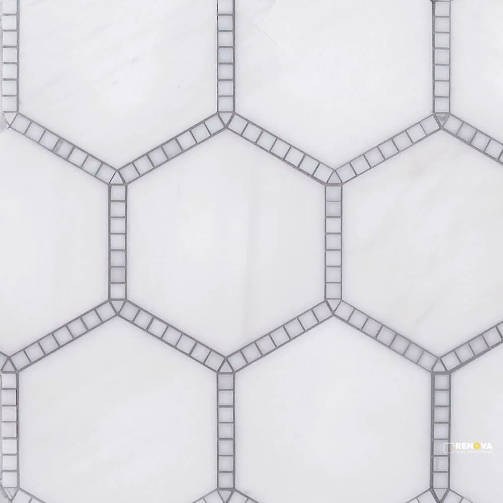 OLYMPIA DOLOMITE MOSAIC 9.75" X 11.125" - SA18160 - SA18160