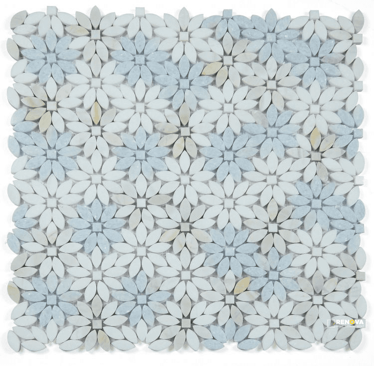 DAISY WILD MARINA MOSAIC 12.5" X 12.75"