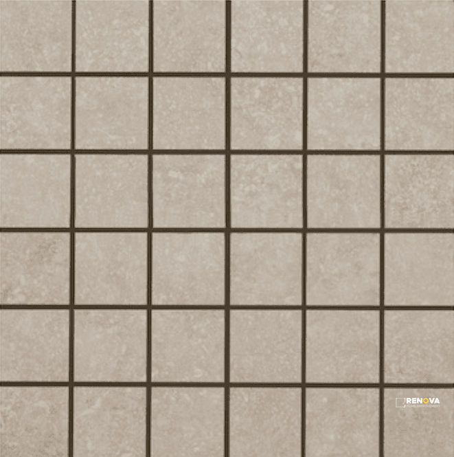 CROSSVILLE BELJN TOASTED WAFFLE 2X2 MOSAIC UNPOLISHED .98 SF/SHT