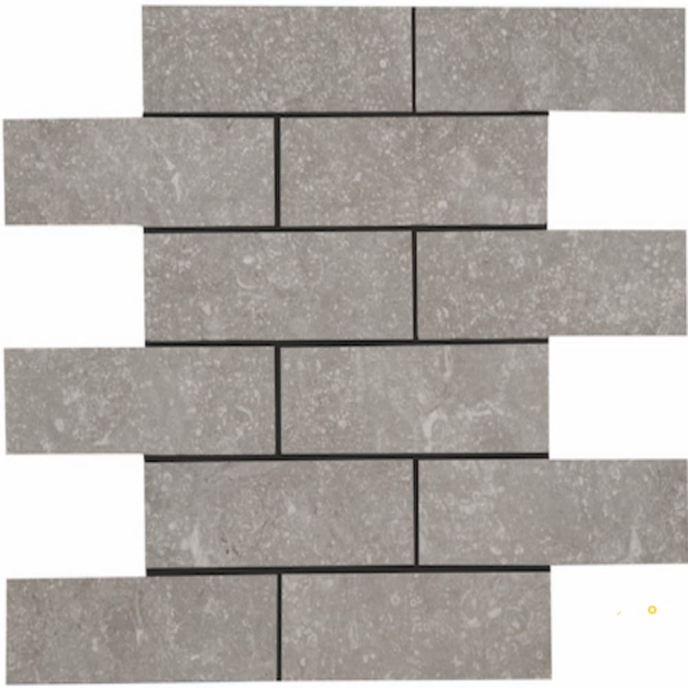 CROSSVILLE BELJN CASTLE STONE 2X6 MOSAIC UNPOLISHED .97 SF/SHT