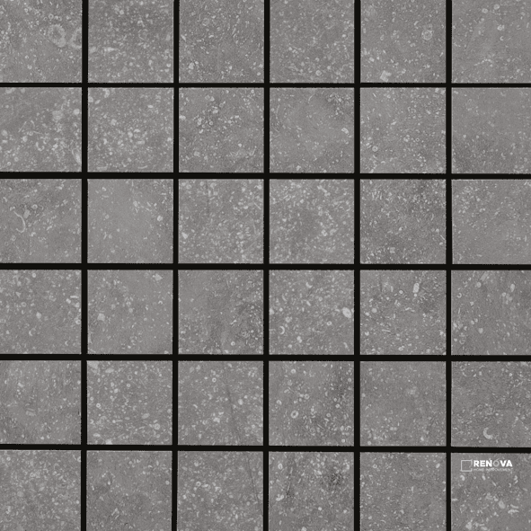 CROSSVILLE BELJN CANAL GRAY 2X2 MOSAIC UNPOLISHED .98 SF/SHT