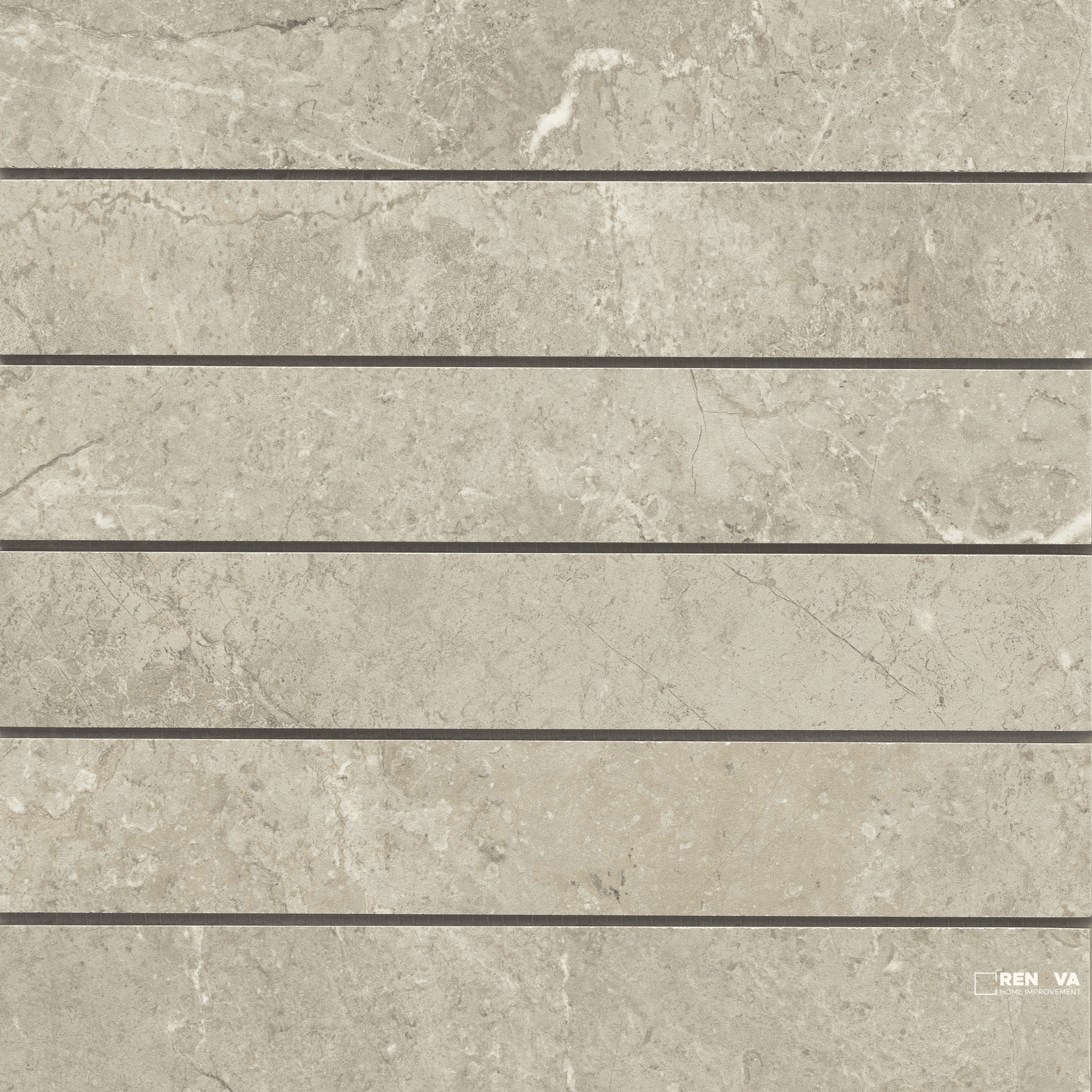 TERRAMOR HONED 2X12 STACKED MOSAIC 12X12