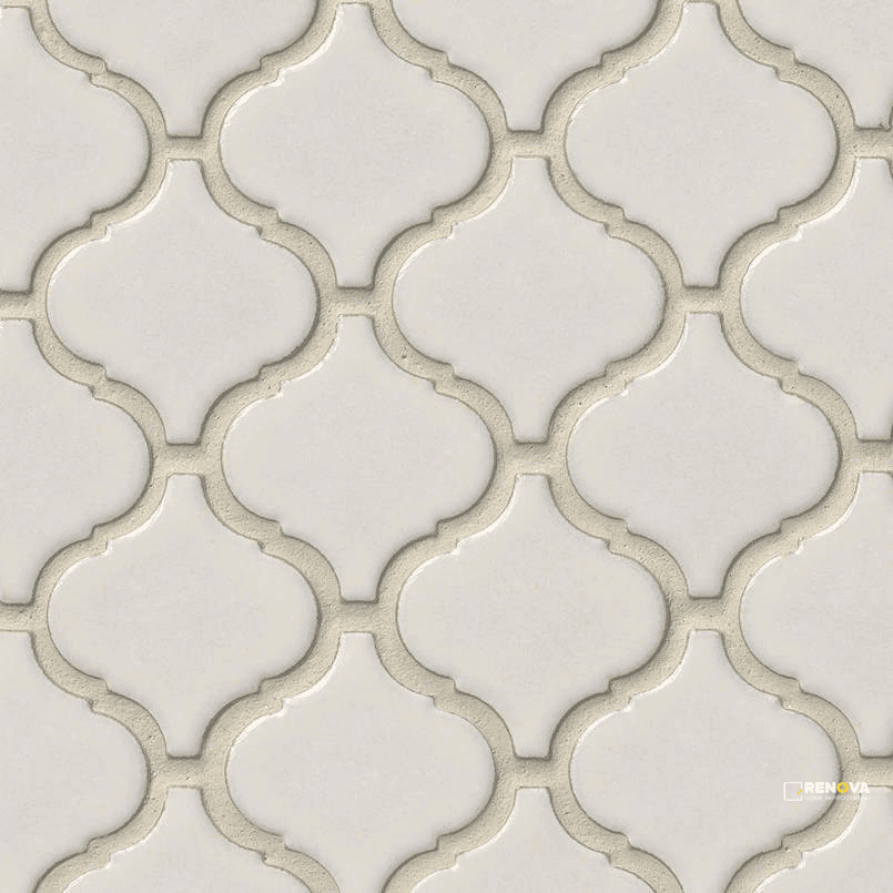 BIANCO ARABESQUE MOSAIC 6MM