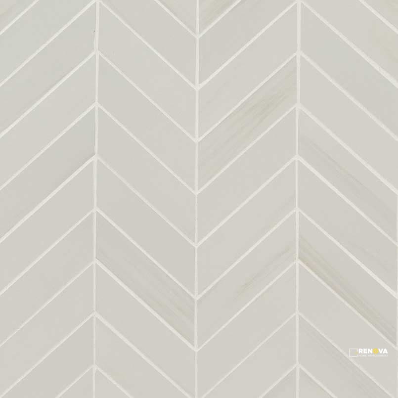 EDEN DOLOMITE CHEVRON MOSAIC 12X15