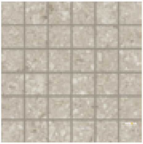 RETRO MOSAIC 2" X 2"