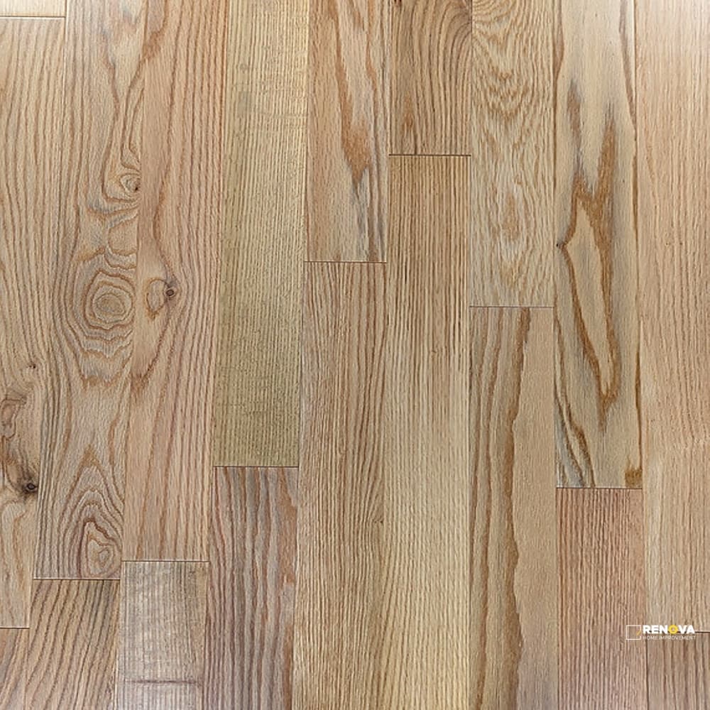 RED OAK SMOOTH NATURAL 2-1/4" - SOLID - CRESTWOOD