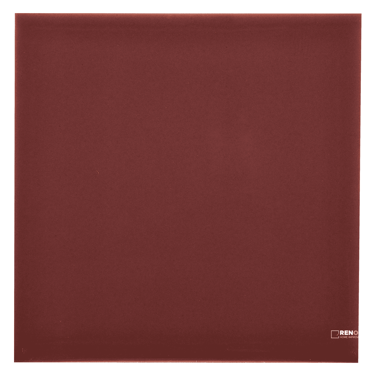 CROSSVILLE CURSIVE OXBLOOD 6X6 FIELD GLOSS