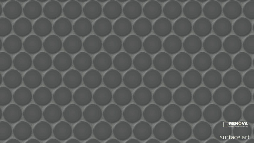 THOMPSON GLOSSY PENNY ROUND MOSAIC 3/4"