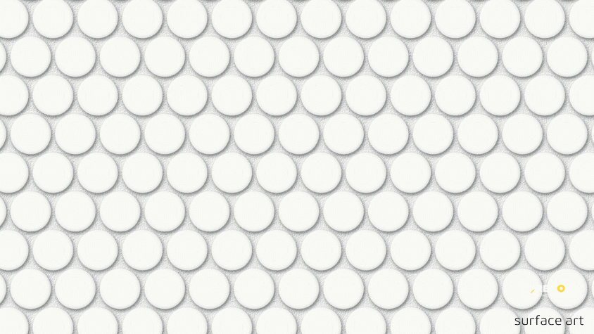 THOMPSON MATTE PENNY ROUND MOSAIC 3/4"