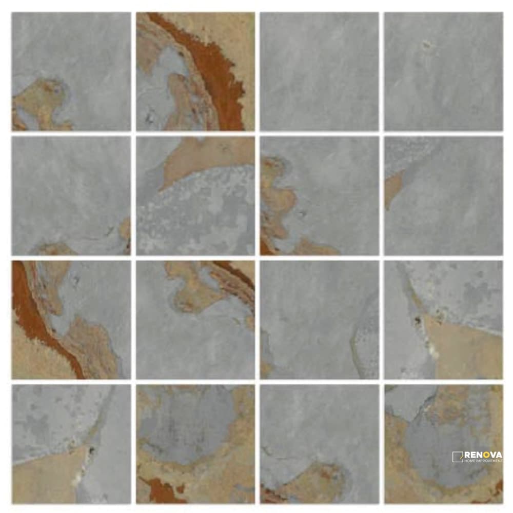 YELLOWSTONE MATTE MOSAIC 3X3 - 12X12