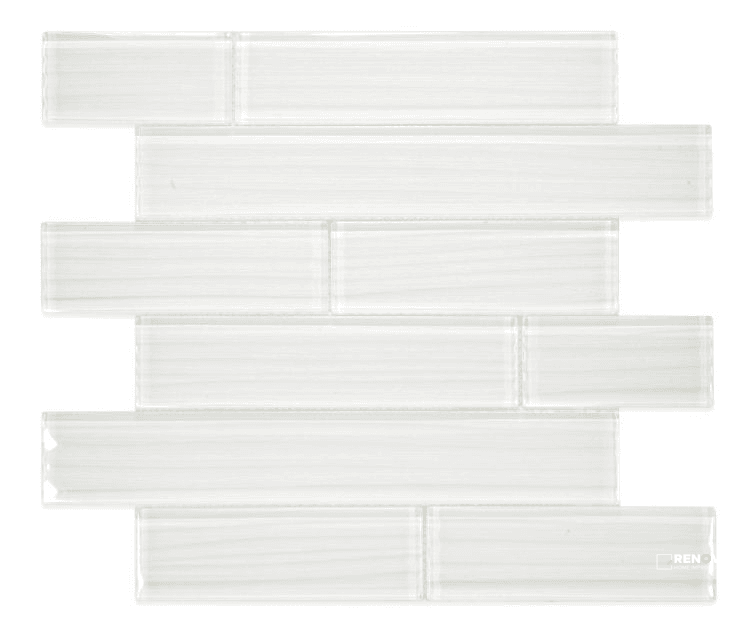 CASALE SILVER WHITE MULTI SIZE MOSAIC 11.75" X 11.75"