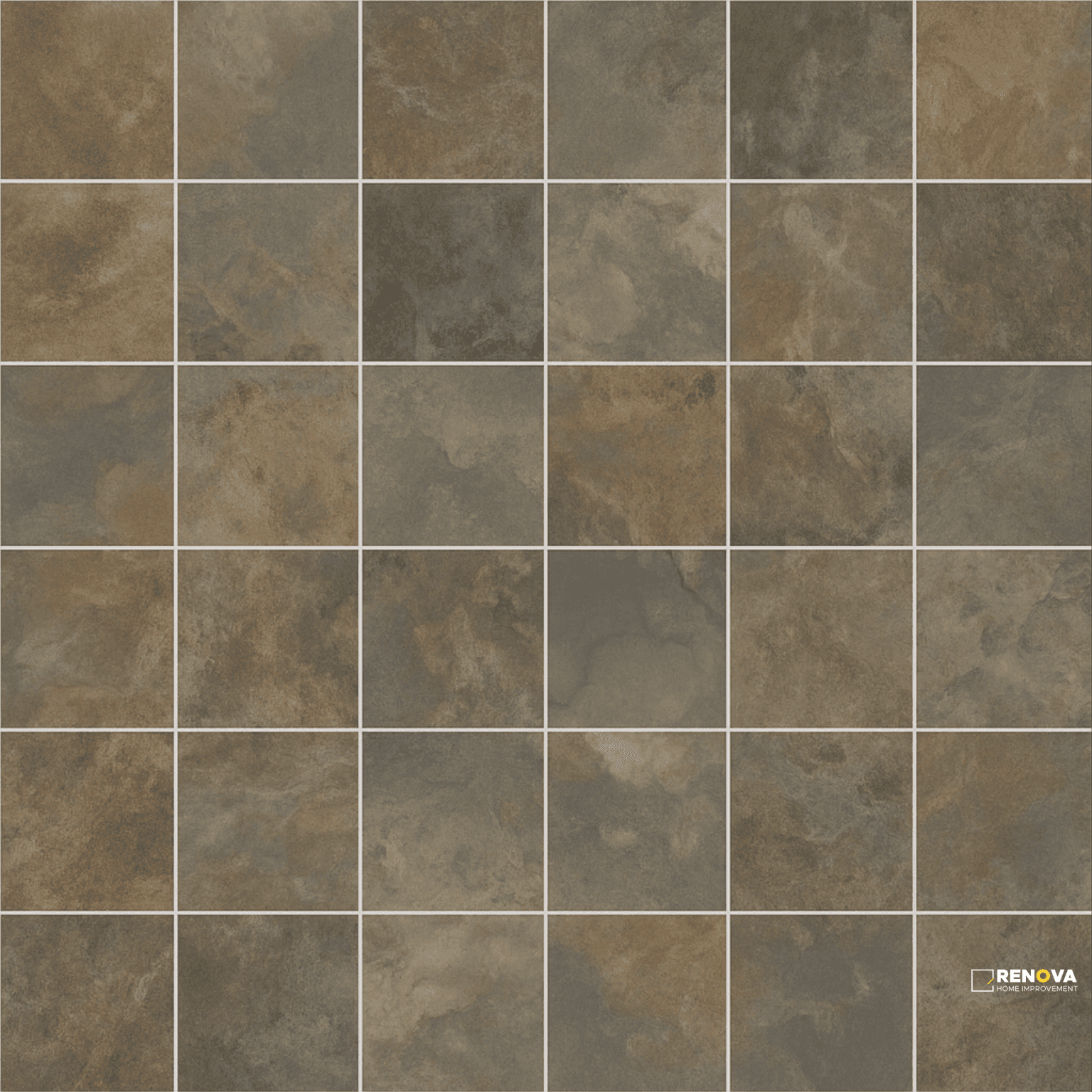 SLATE MOSAIC 2" X 2"