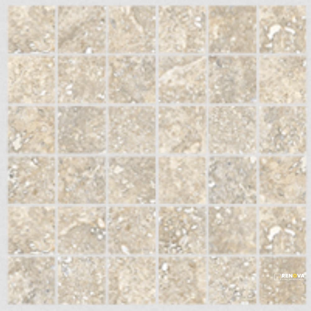 EARTH STONE MATTE MOSAIC 2X2