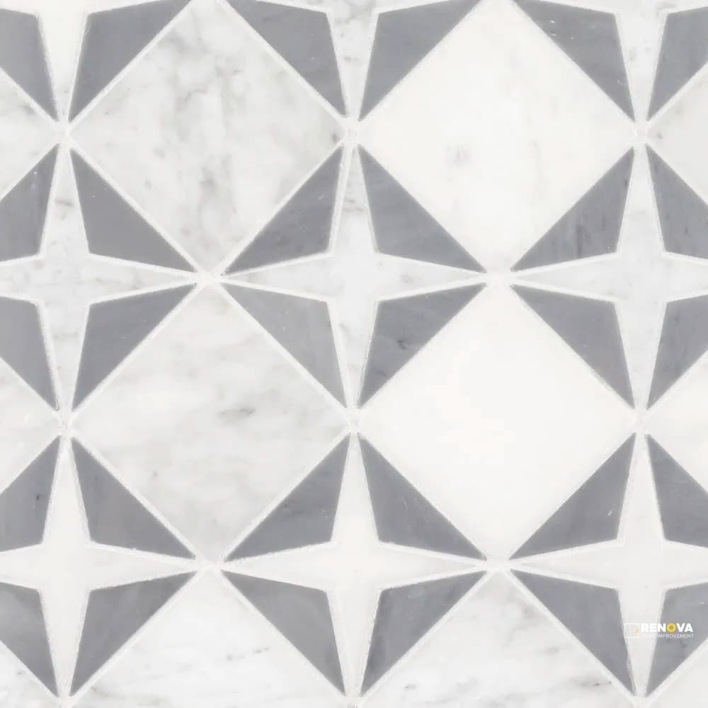 CHAPTER ES - ESSENTIALS STARLET POLISHED MOSAIC 9" X 9"