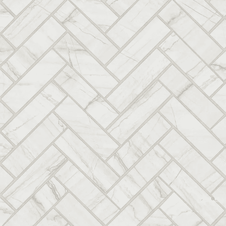 MAGNIFICA ERA LUXURY SATIN HERRINGBONE MOSAIC 1" X 4"