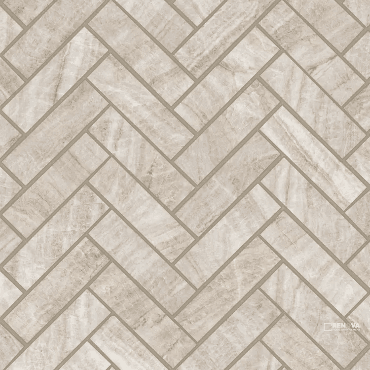MAGNIFICA ERA LUXURY SATIN HERRINGBONE MOSAIC 1" X 4"