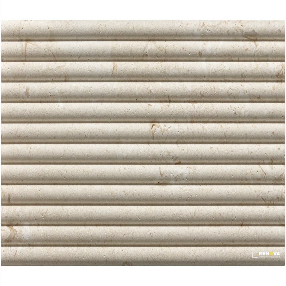FLUTIQUE 12X36 LIMESTONE HONED