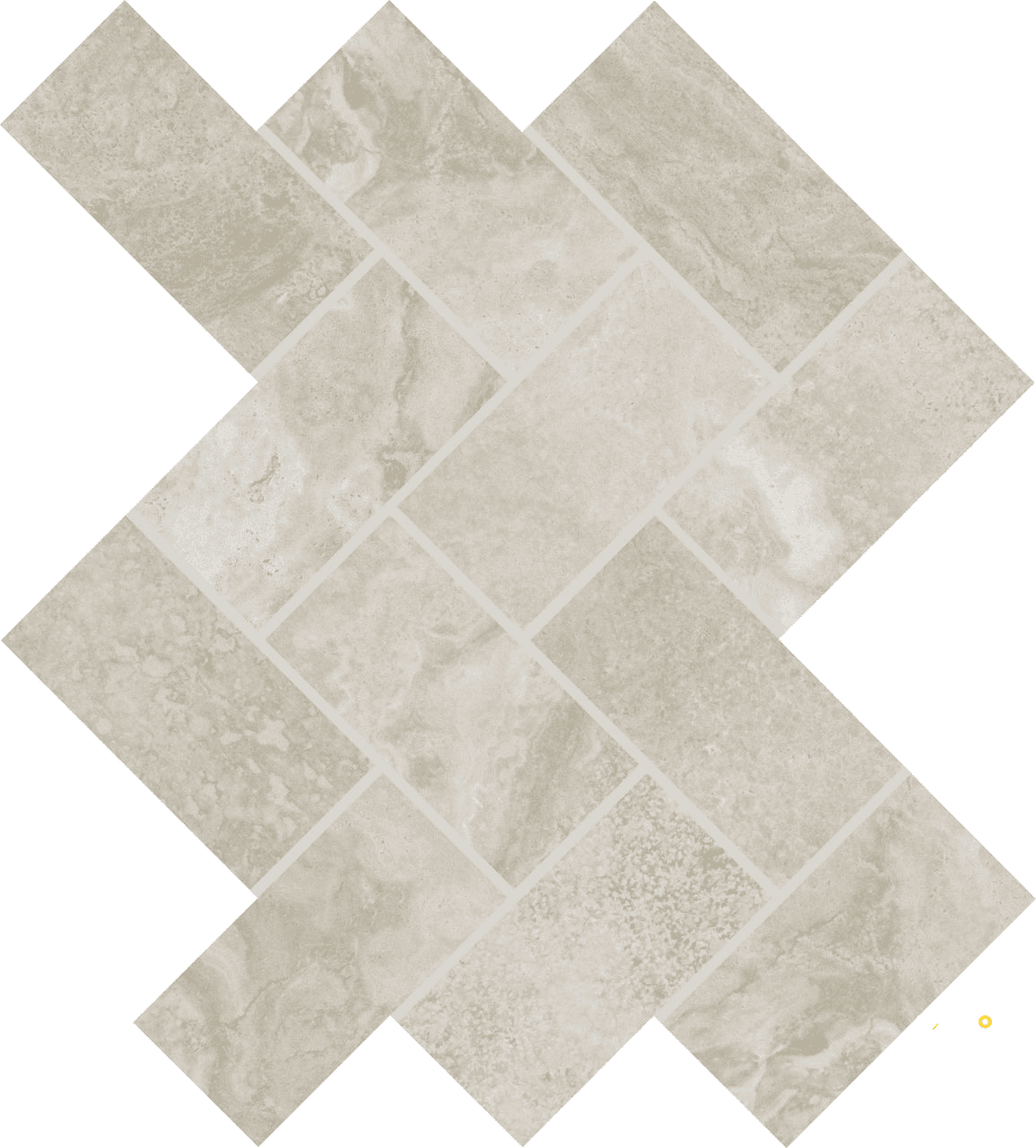 ARCHAIA MATTE HERRINGBONE MOSAIC 2X4