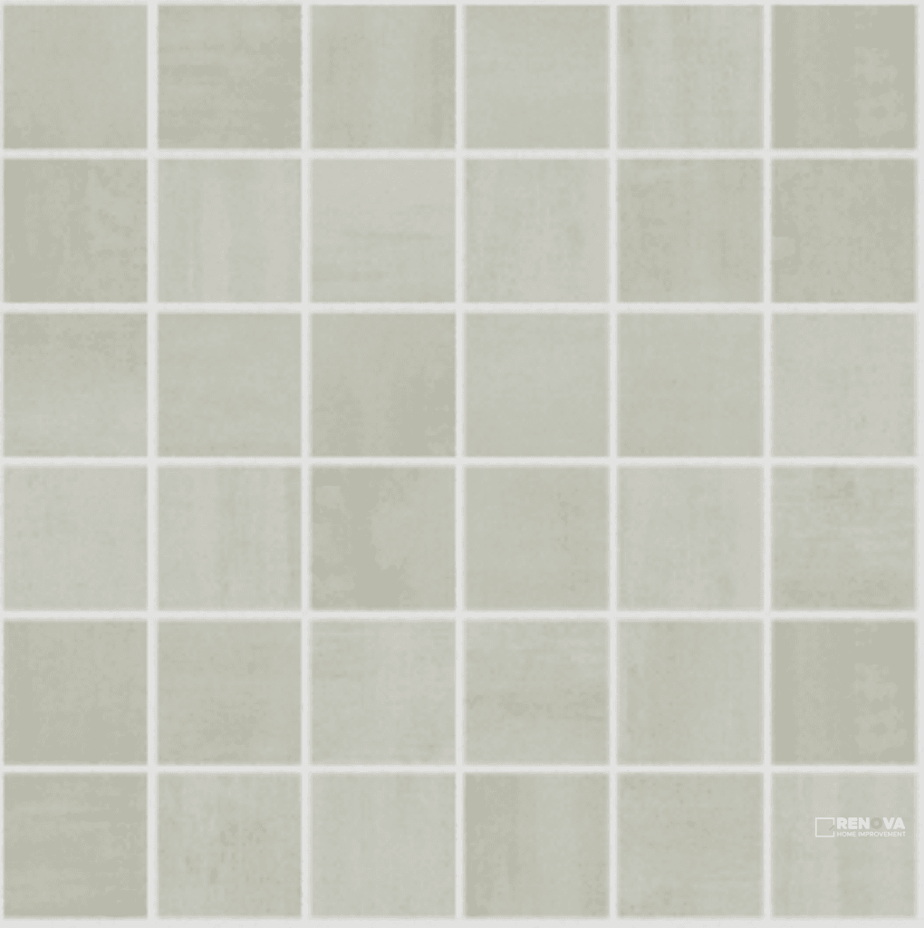 BRUSHED METALLIC LAPPATO MOSAIC 2X2 - 12X12