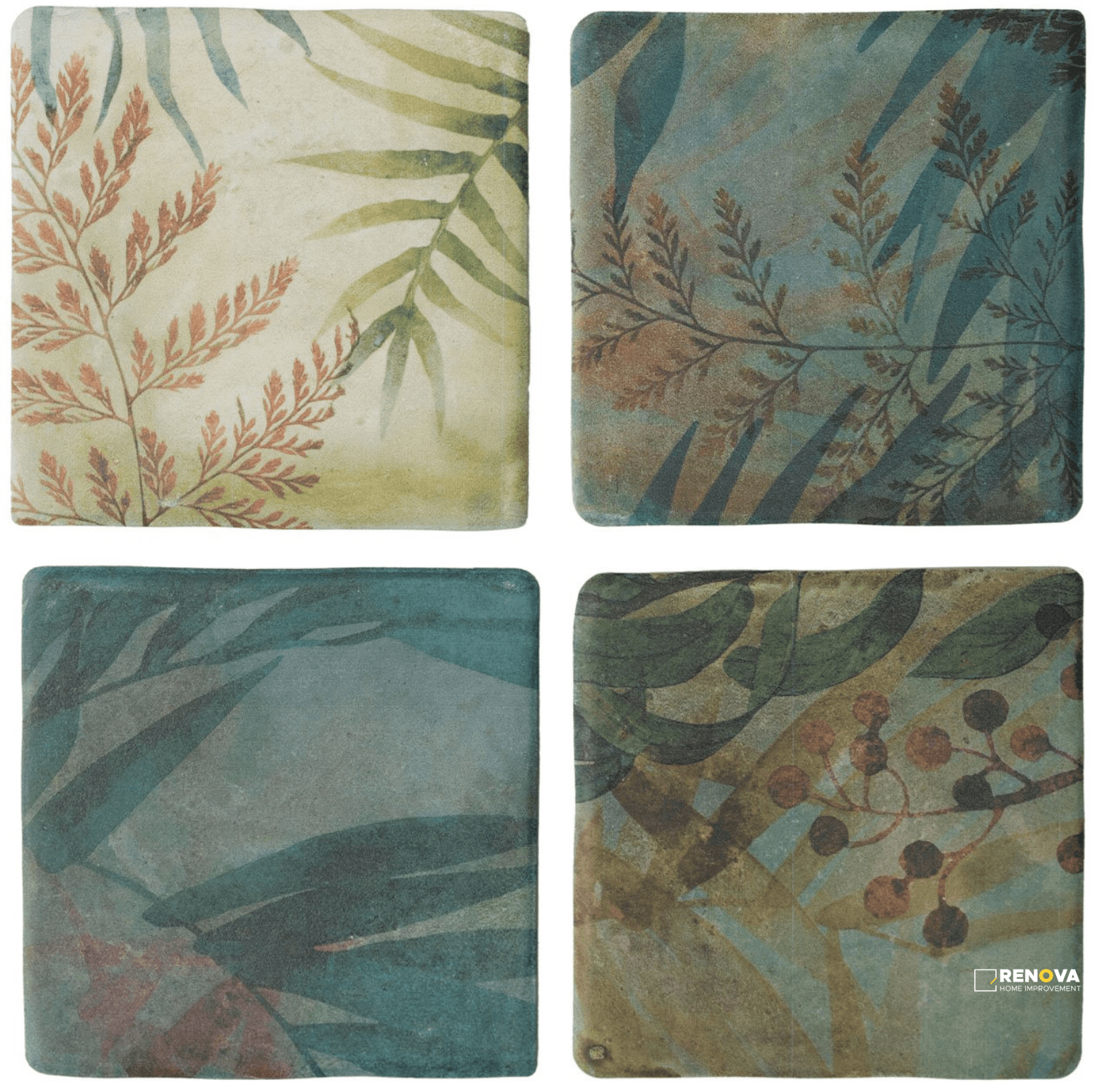 WOW WELLNESS AQUA DECOR 4.3" X 4.3"