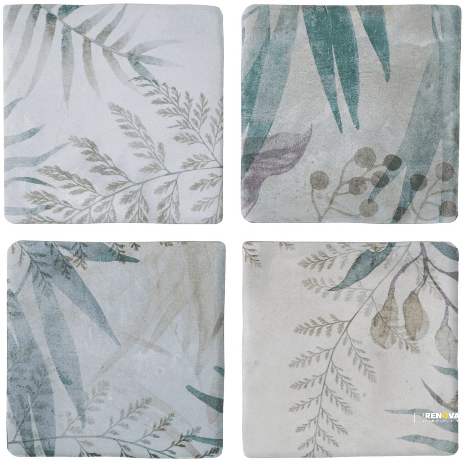 WOW WELLNESS AQUA DECOR 4.3" X 4.3"